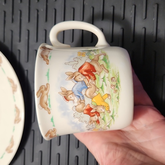 Vintage Royal Doulton Bunnykins 3 Piece Set - Picture 4 of 8